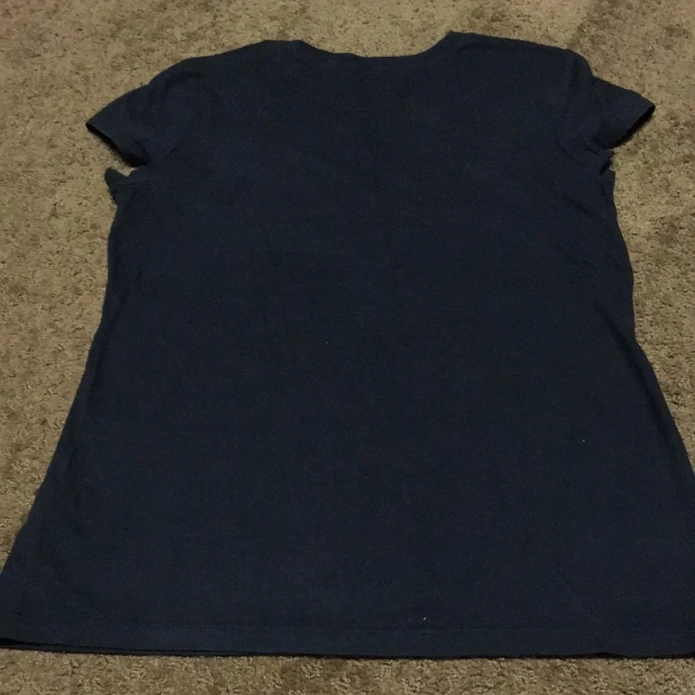 Justice Girls top size 14 Girls Can Do Anything black tshirt EUC-like new
